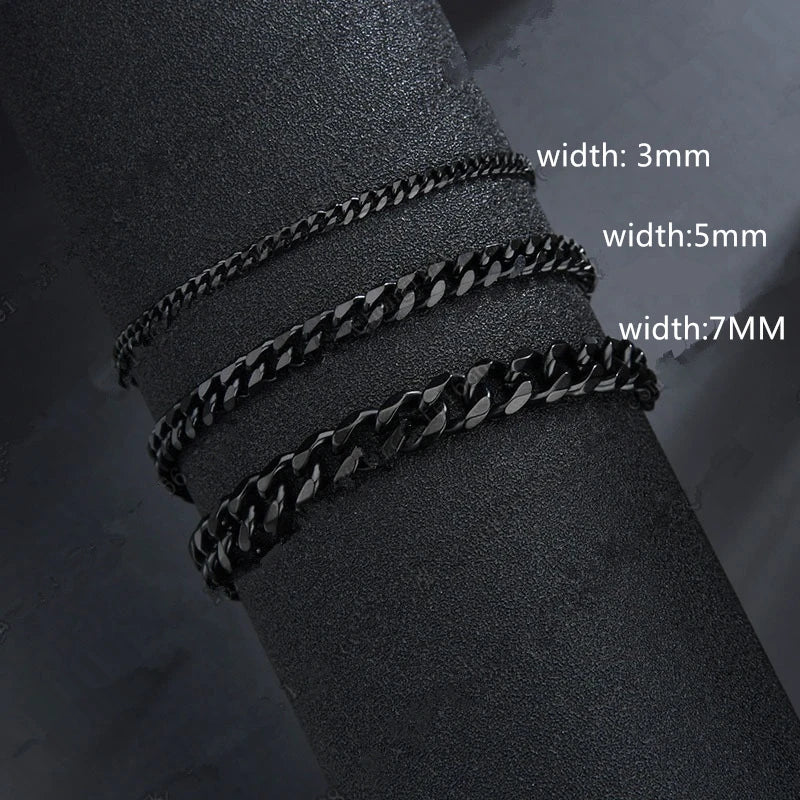 Trendy Cuban Chain Bracelet for Men