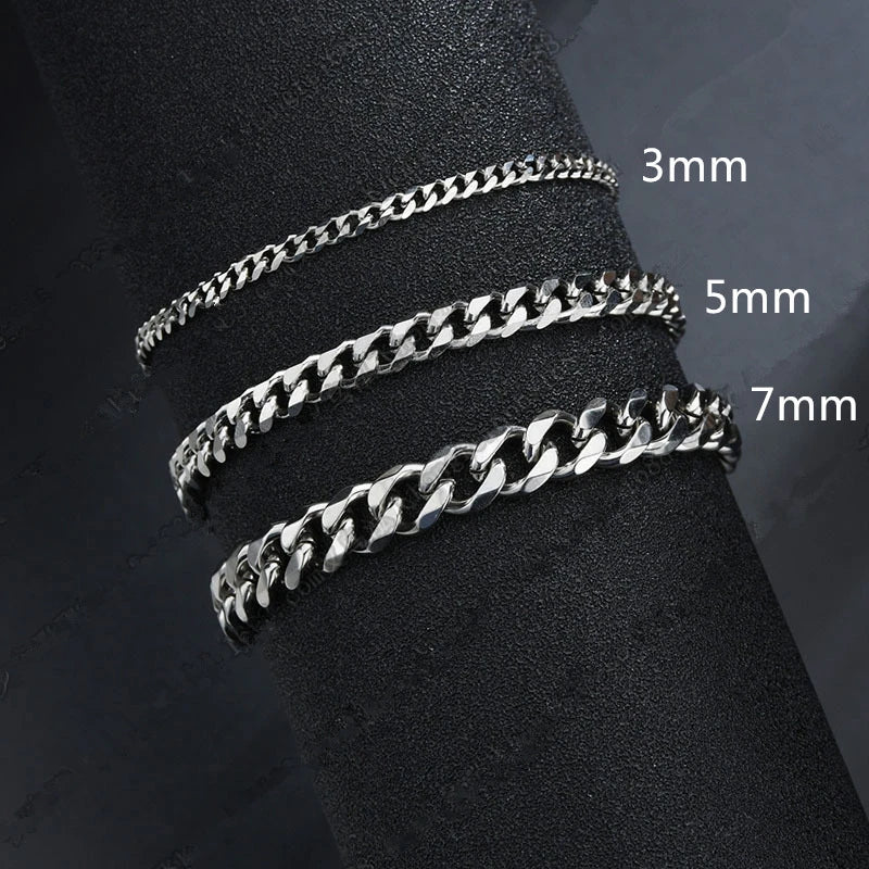 Trendy Cuban Chain Bracelet for Men