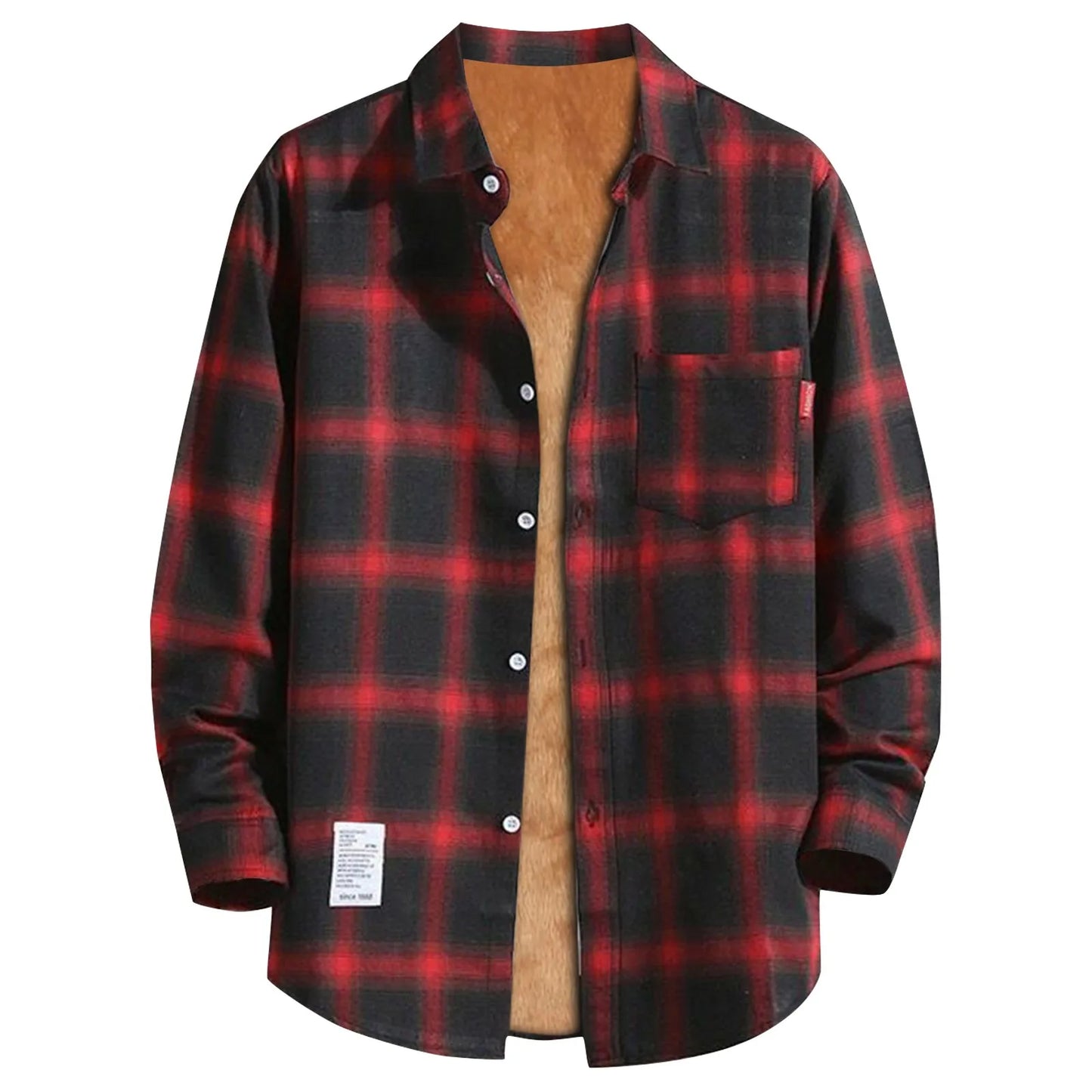 Men's Warm Flannel Shirt