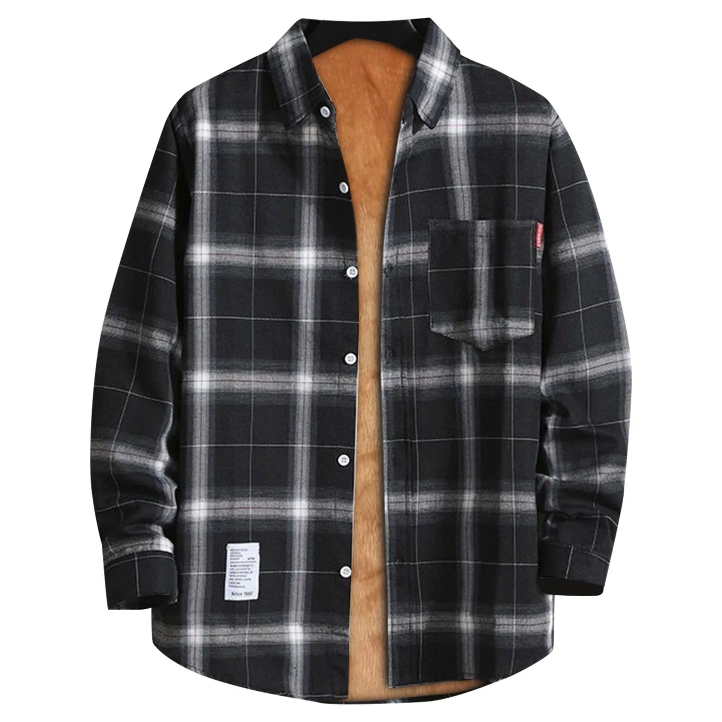 Men's Warm Flannel Shirt