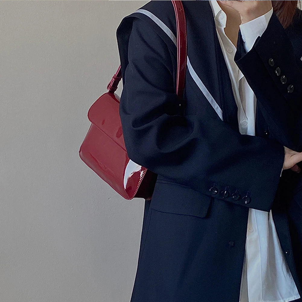 Trendy PU Leather Shoulder Bag