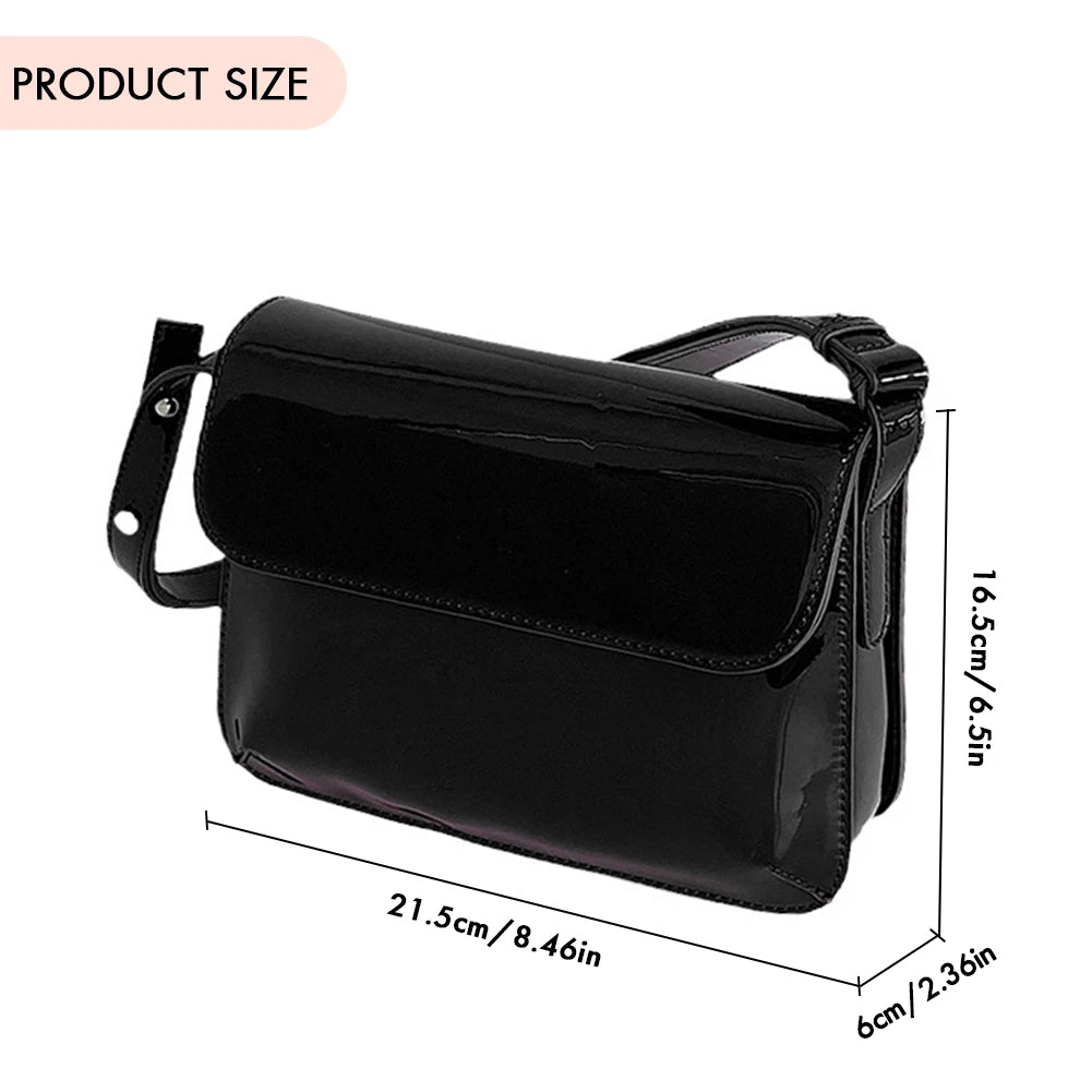 Trendy PU Leather Shoulder Bag