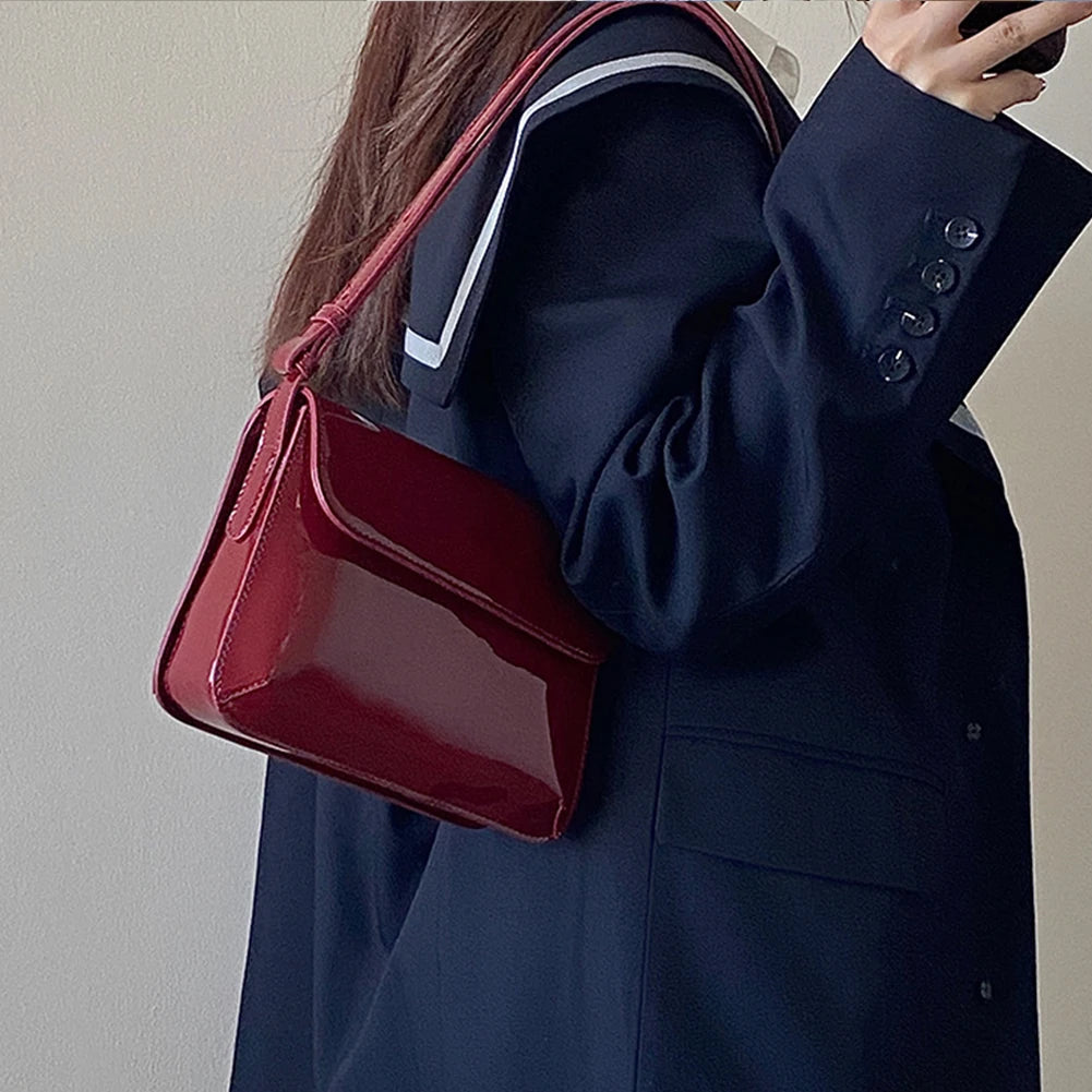 Trendy PU Leather Shoulder Bag