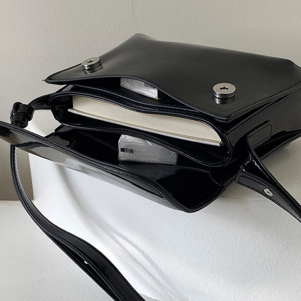 Trendy PU Leather Shoulder Bag